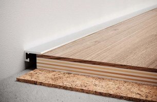 Профиль алюминиевый Kluchuk «Микро плинтус»