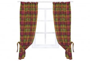 Штора Прованс Клетка 170x136 см (011108)