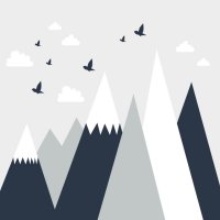 Фотообои 2 Горы, арт. 24076