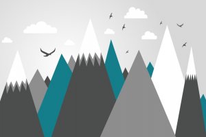 Фотообои 2 Горы, арт. 24078