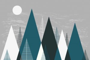 Фотообои 2 Горы, арт. 24079