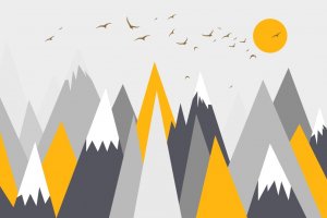 Фотообои 2 Горы, арт. 27007