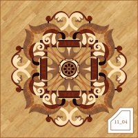 Паркетная розетка, арт. 1104