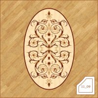 Паркетная розетка, арт. 1109