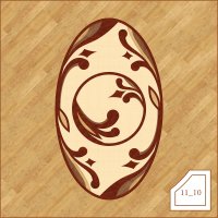 Паркетная розетка, арт. 1110