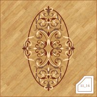 Паркетная розетка, арт. 1114