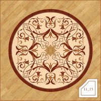 Паркетная розетка, арт. 1115