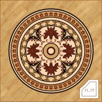 Паркетная розетка, арт. 1119