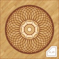 Паркетная розетка, арт. 1145