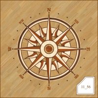 Паркетная розетка, арт. 1156