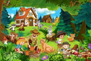 Фотообои 2 Детские, арт. 28198