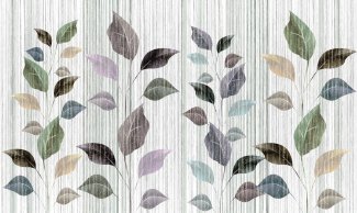 Фотообои 2 Дизайнерские листья, арт. 23781