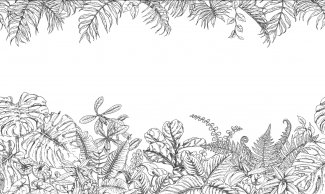 Фотообои 2 Дизайнерские листья, арт. 24854