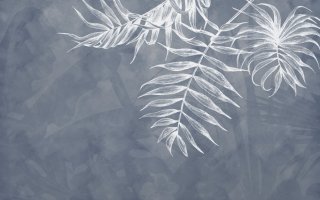 Фотообои 2 Дизайнерские листья, арт. 24978