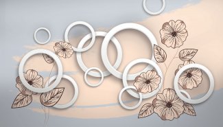 Фотообои 2 3D, арт. 18125