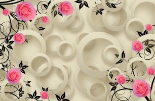 Фотообои 2 3D, арт. 18780