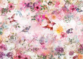 Фотообои 2 Дизайнерские цветы, арт. 22989
