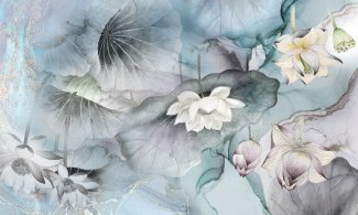 Фотообои 2 Дизайнерские цветы, арт. 23958-24004