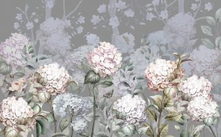 Фотообои 2 Дизайнерские цветы, арт. 23968