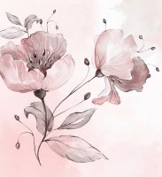 Фотообои 2 Дизайнерские цветы, арт. 24030