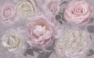 Фотообои 2 Дизайнерские цветы, арт. 24034