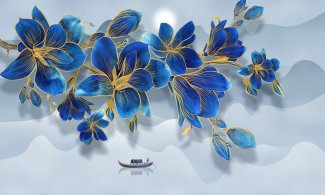 Фотообои 2 Дизайнерские цветы, арт. 25292