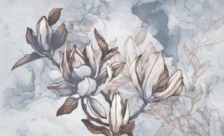 Фотообои 2 Дизайнерские цветы, арт. 26201