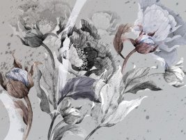 Фотообои 2 Дизайнерские цветы, арт. 26713