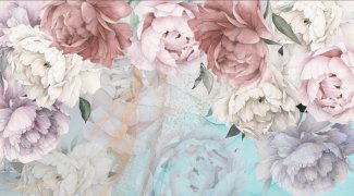 Фотообои 2 Дизайнерские цветы, арт. 27741_1