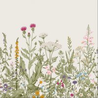 Фотообои 2 Дизайнерские цветы, арт. 27883