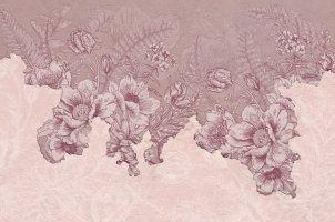 Фотообои 2 Дизайнерские цветы, арт. 28180