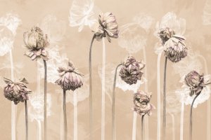 Фотообои 2 Дизайнерские цветы, арт. 30015