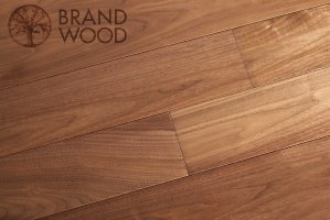 Экзотический паркет Brand Wood, Американский орех лак - 110 мм