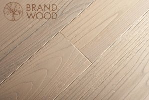 Паркетная доска Brand Wood, Сунгкай белый браш. 1-но пол.