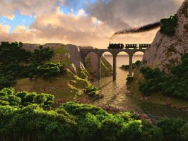 Фотообои 1 Мосты, арт. 36648610