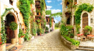 Фотообои 2 Старинные улочки, арт. 22779