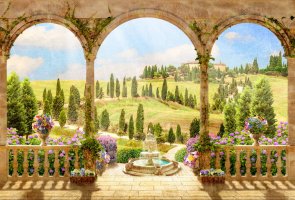 Фотообои 2 Фрески, арт. 28090