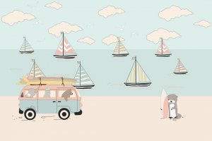 Фотообои 2 Little kids, арт. 22259