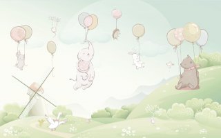 Фотообои 2 Little kids, арт. 23760