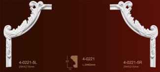 Угловой элемент Classic Home арт. 4-0221-5L/R