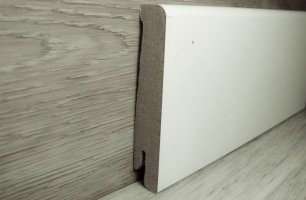 Плинтус мдф белый Pedross 6048 80x16