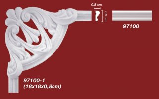 Угловой элемент Decomaster арт. 97100-1