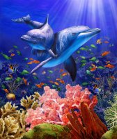 Фрески «Фрески ua», модульное панно Животные арт. F-23055