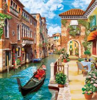 Фрески «Фрески ua», модульное панно Города арт. F-3126