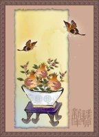 Фрески «Фрески ua», модульное панно Восток арт. F-33-9