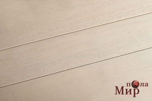 Экзотический паркет Brand Wood, Гевея Белое дерево лак