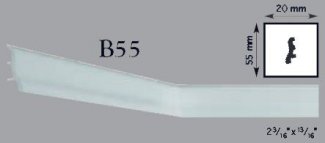 Плинтус напольный Bovelacci, колл. Americanstyl арт. B55