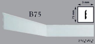 Плинтус напольный Bovelacci, колл. Americanstyl арт. B75