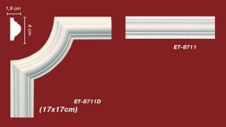 Угловой элемент Vip Decor арт. ET-8711D