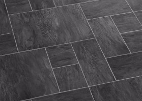 Ламинат Faus, колл. Stone Effects, Night Slate Black Z06H